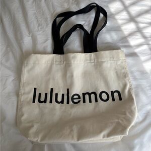lululemon Canvas Tote Bag
